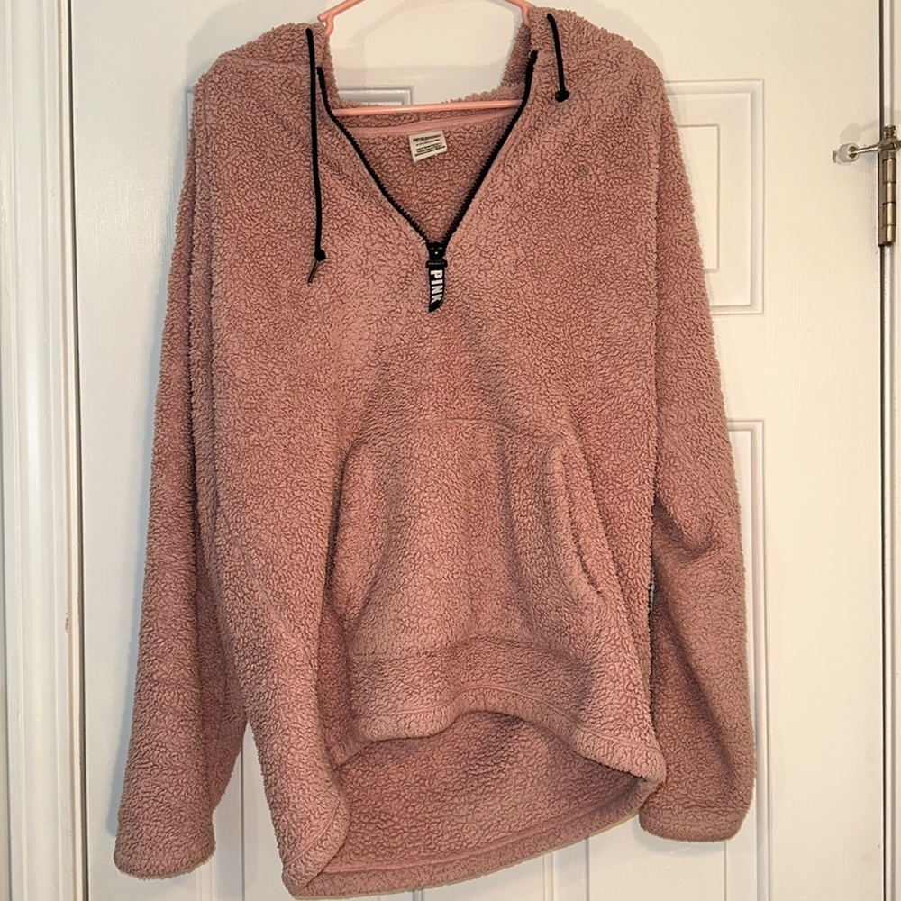 Victoria’s Secret PINK, Pull Over, Sweater, Fuzzy Sweater, Size Small
